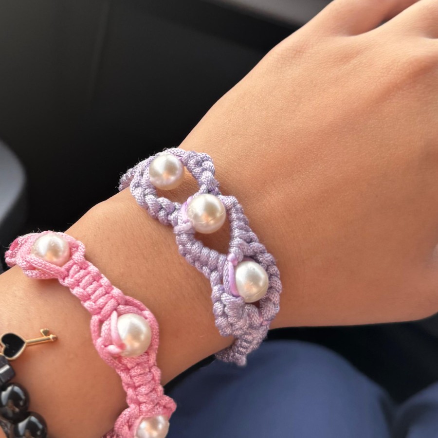 Three Wishes Duo Set - Macrame Hand band