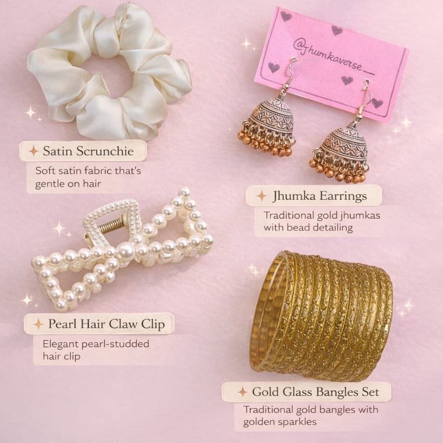 Eid Gift Hamper - Ivory & Gold 