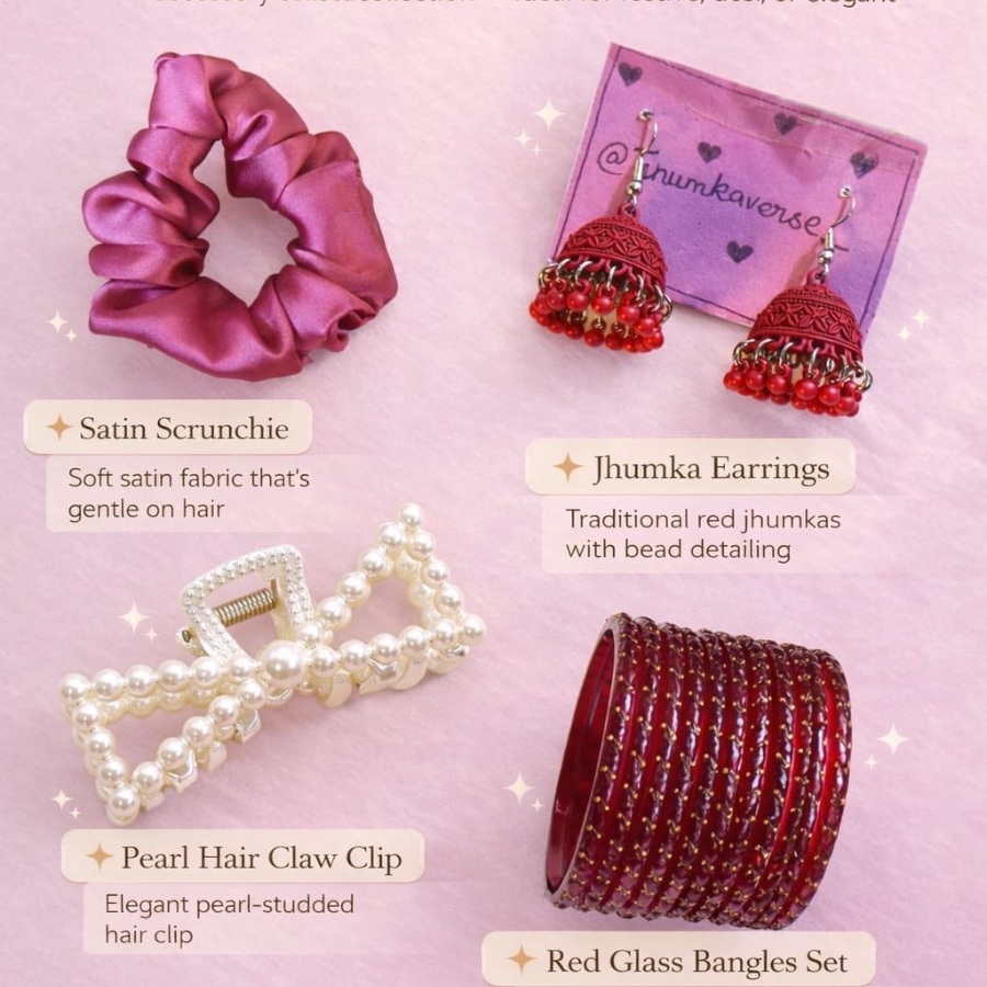 Eid Gift Hamper - Rose Red