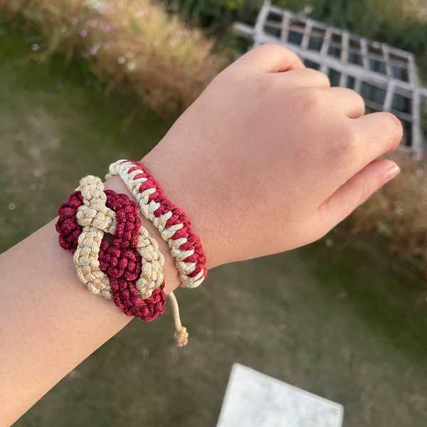Rose Dune & Infinity Knot Duo Set 
