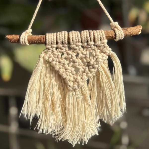 Many Moons - Macramé Wall Hanging – Boho Décor